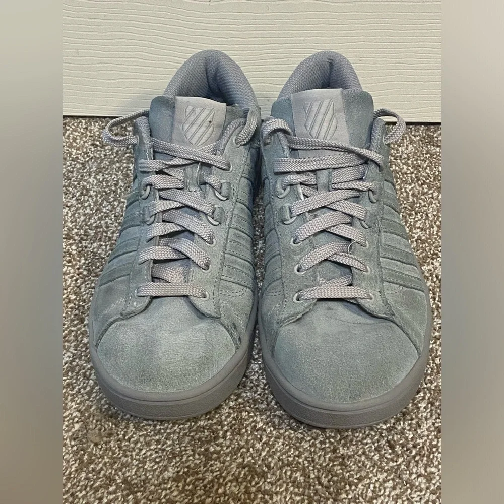 K-Swiss Women’s Gray Suede Classic Pro X Sneaker US Size 7.5